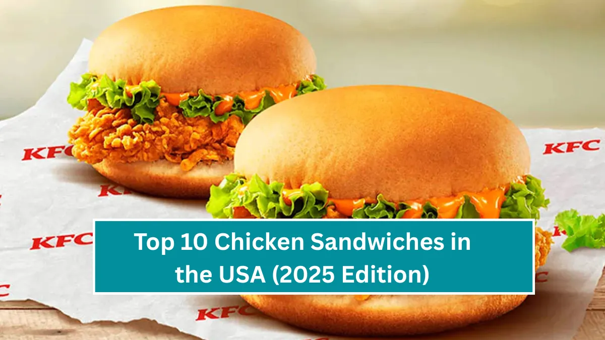 Top 10 Chicken Sandwiches in the USA (2025 Edition)