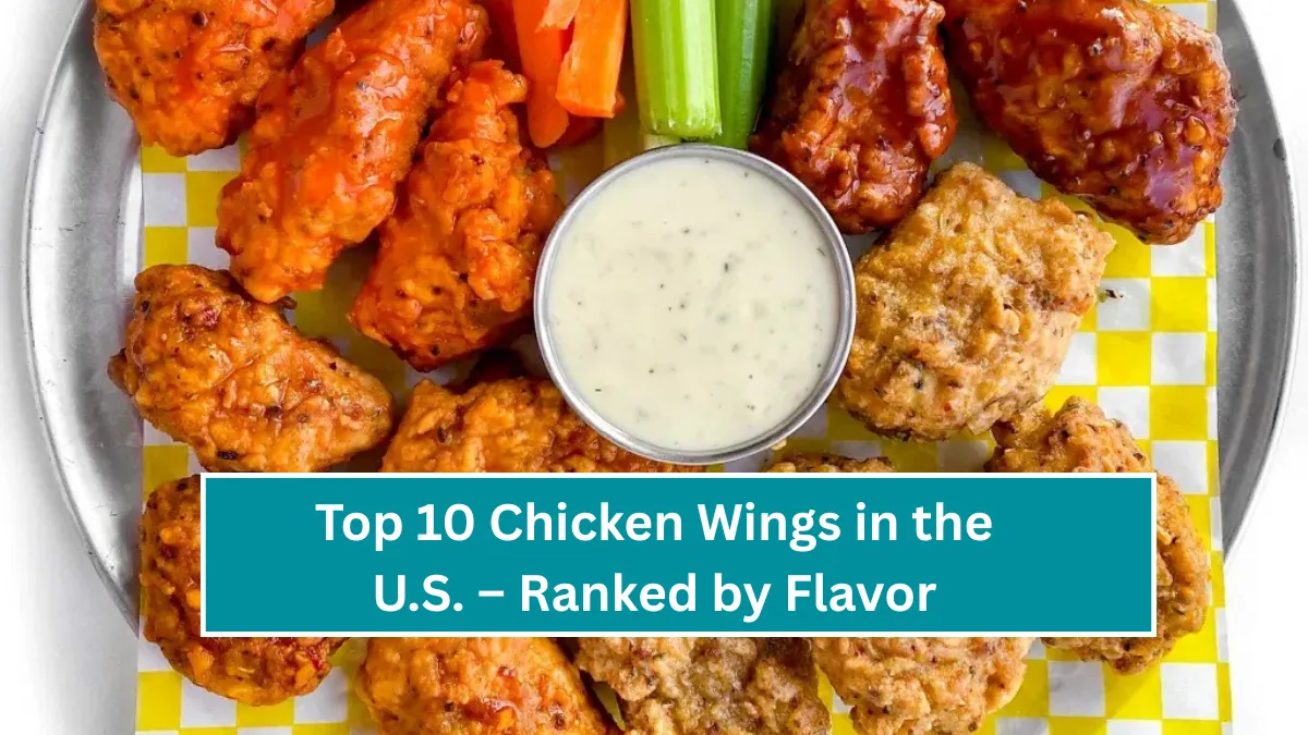 Top 10 Chicken Wings in the U.S. – Ranked by Flavor