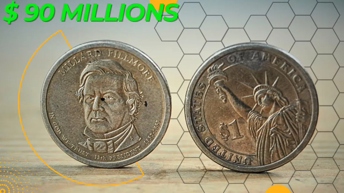 1850 Millard Fillmore $1 Coin Worth Millions