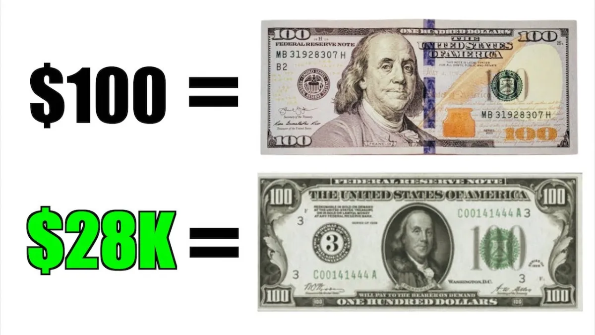 Here's what makes a $100 Bill worth Thousands