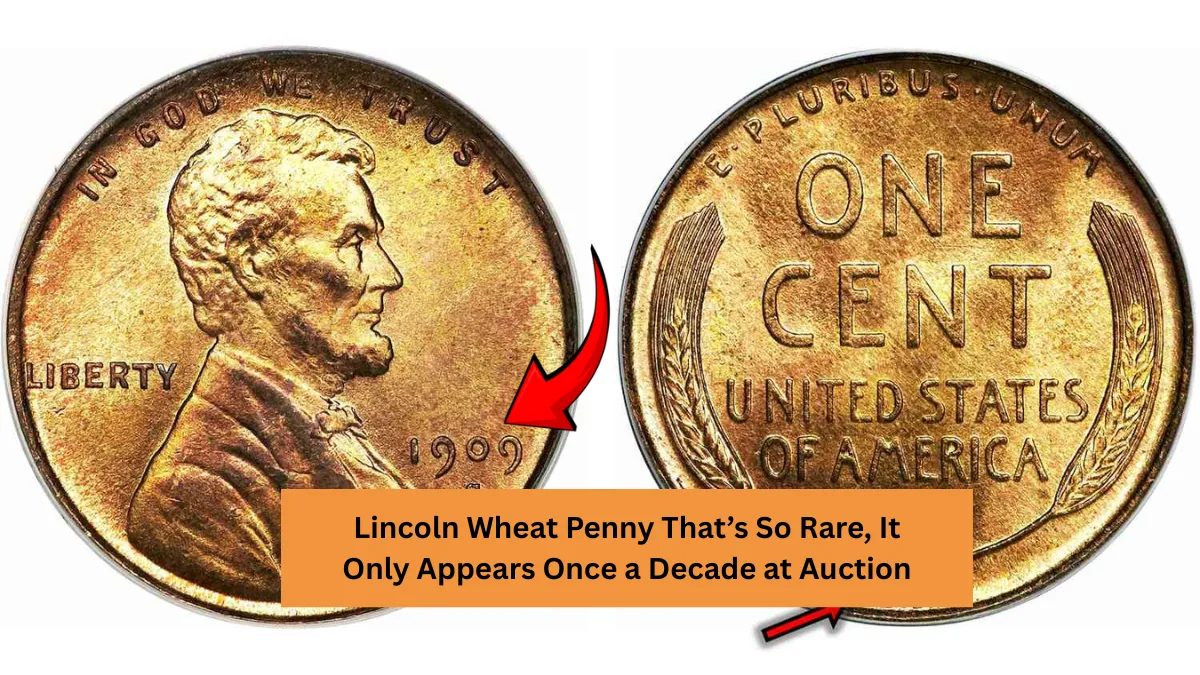 Lincoln Wheat Penny That’s So Rare, It Only Appears Once a Decade at Auction