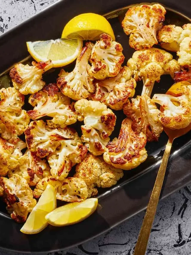Oven Roasted Cauliflower Recipe